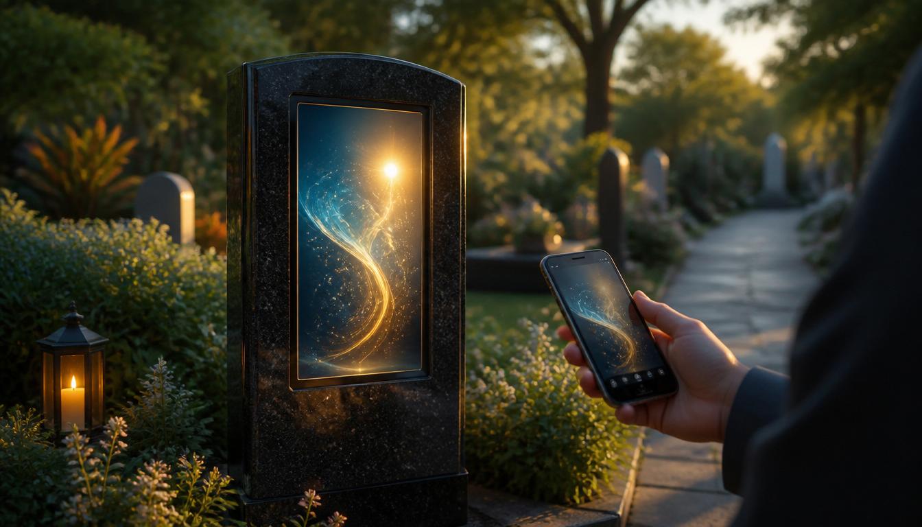 Digital Headstone UK: The Future of Memorial Stones | Vidalem