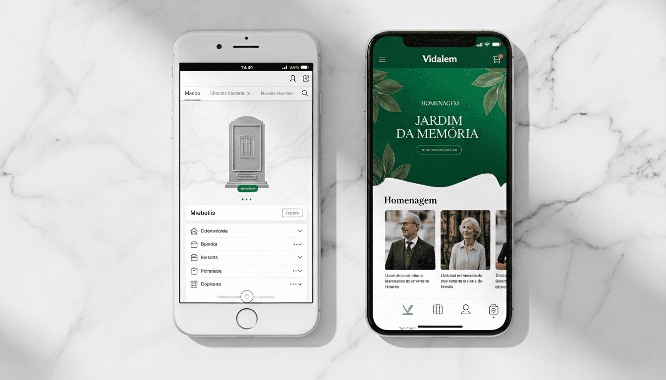 Comparison between ForeverMissed and Vidalem — the Portuguese alternative in Portuguese