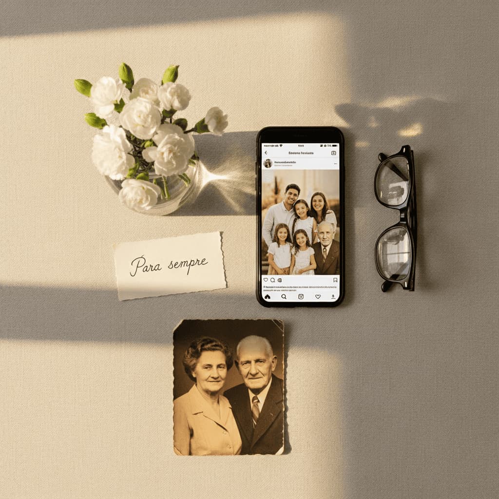 Passos para criar um memorial digital gratuito
